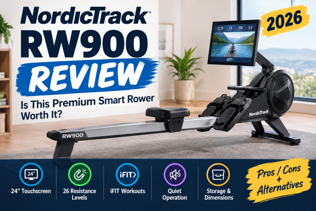 NordicTrack RW900 Review 2026 – Premium Smart Rower Pros, Cons & Alternatives